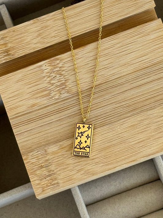 The Start Tarot Card Necklace