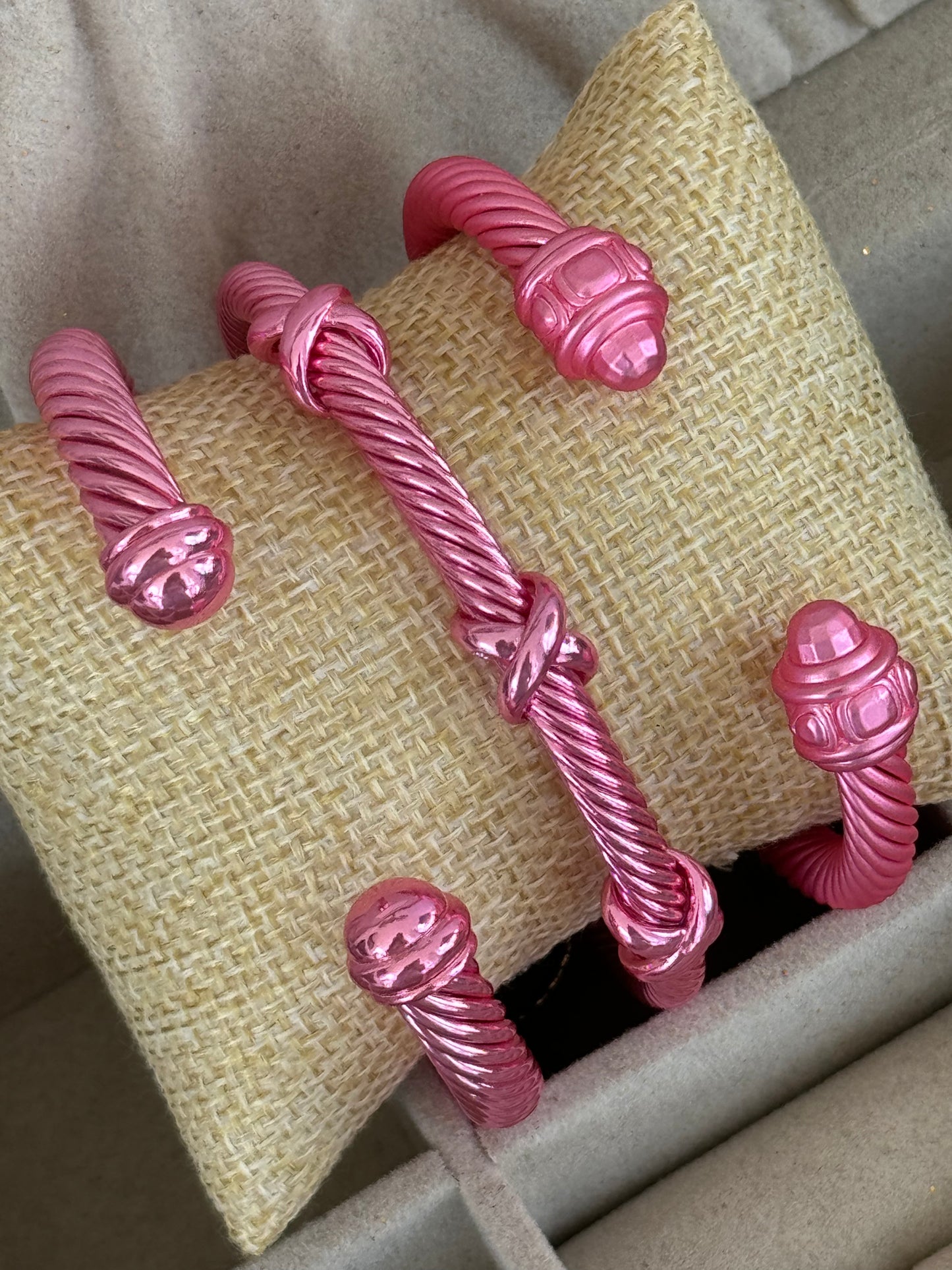 X Pink Bracelet