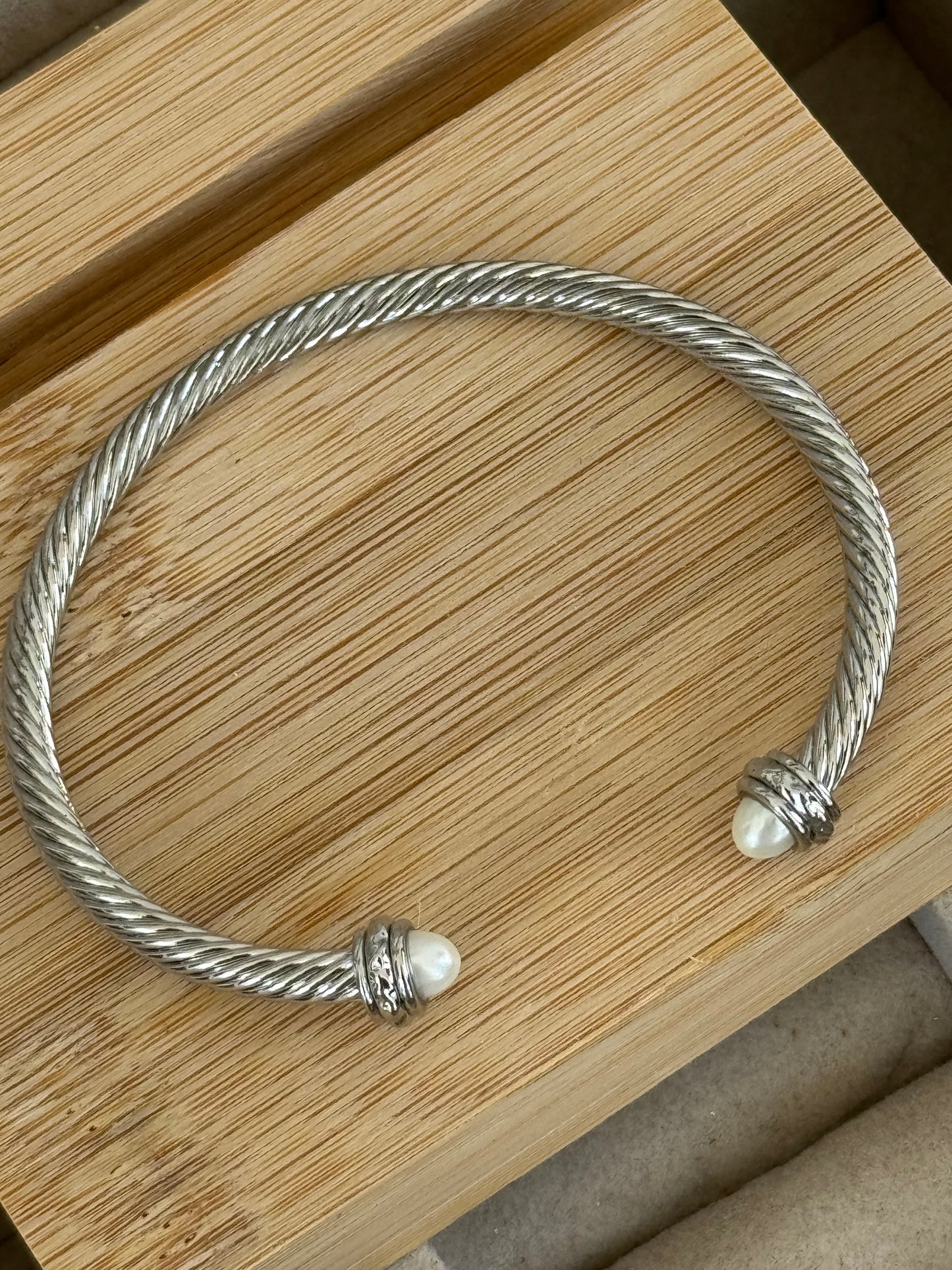 Pearl silver Bracelet